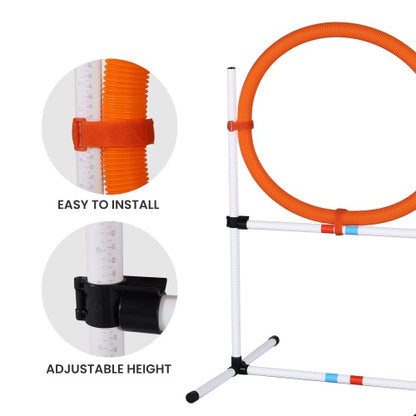 3PC Agility Equipment Set - Obstacle Course Training Exercises For Dogs