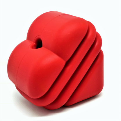 Heart on a String Ultra-Durable Durable Rubber Chew Toy