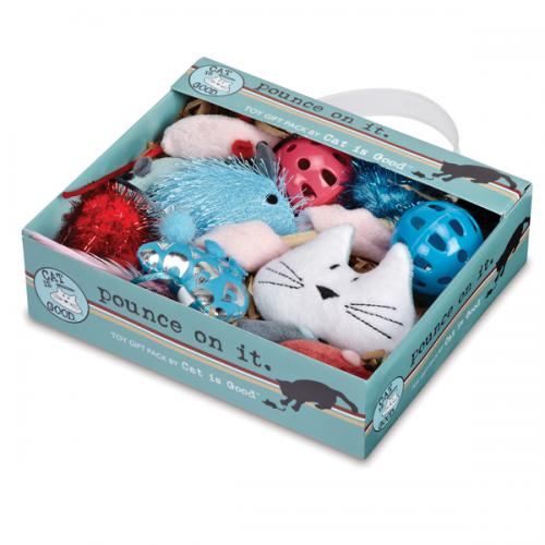 Cat is Good Pounce on It 12-Piece Gift Pack